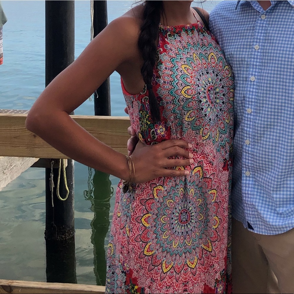 Long vacation dress